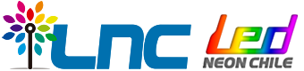 Logotipo LED NEON CHILE